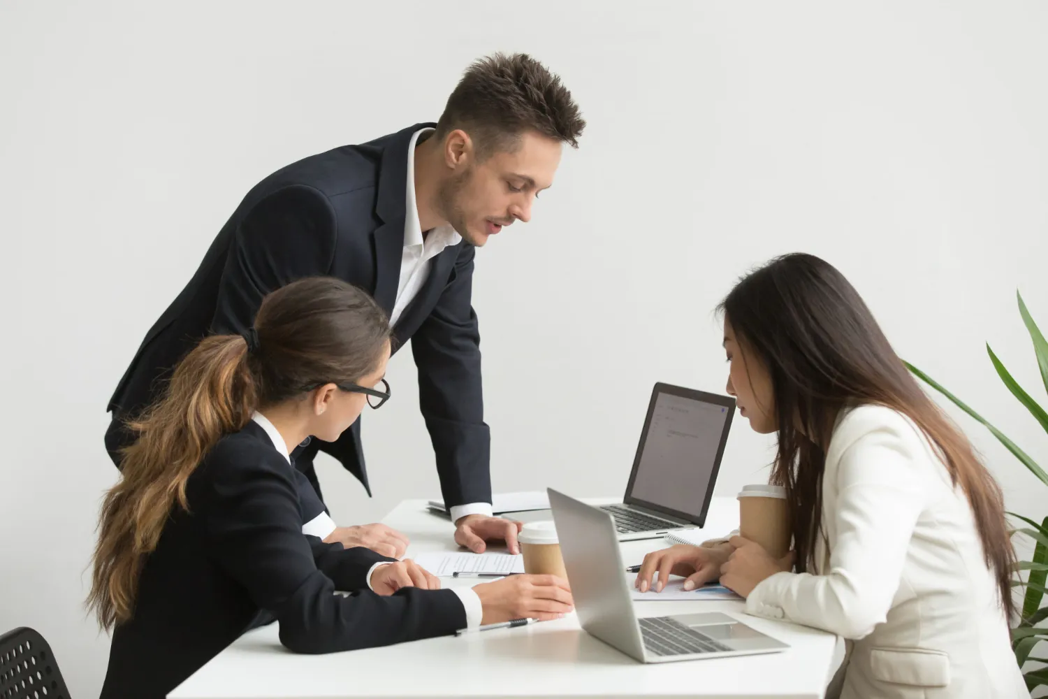 High value banking meeting in the UAE